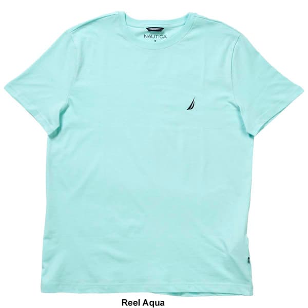 Mens Nautica Short Sleeve Crew Neck Tee