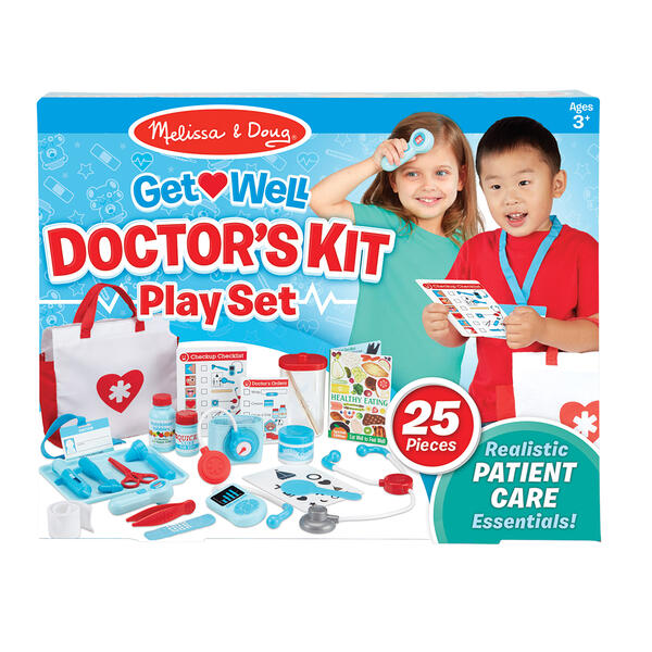 Melissa &amp; Doug(R) Get Well Doctor&#39;s Kit Play Set - image 