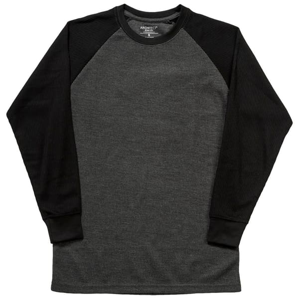 Young Mens Architect&#40;R&#41; Jean Co. Raglan Thermal Shirt - image 