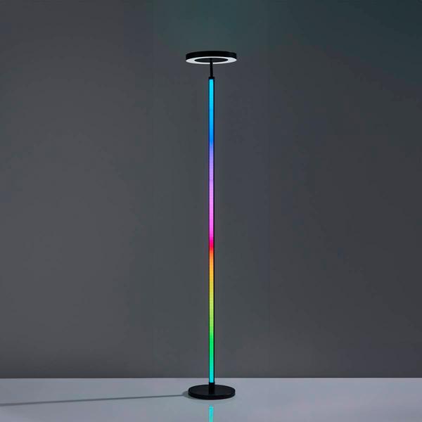 Simplee Adesso Luther RGB Color Changing Torchiere