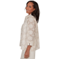 Womens Alfred Dunner Natural Wonder Sequin Two In One Blouse - image 4