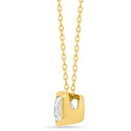 Nova Star® 1ctw. Emerald Lab Grown Diamond Solitaire Pendant
