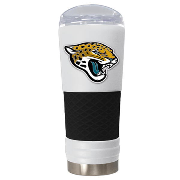 NFL Jacksonville Jaguars DRAFT Powder Coated Steel Tumbler - image 