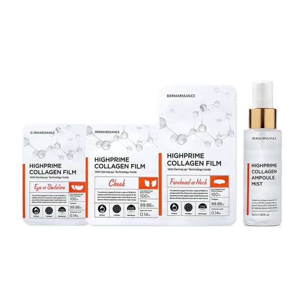 Hitrons Solutions Collagen Film & Collagen Ampoule Mist Set
