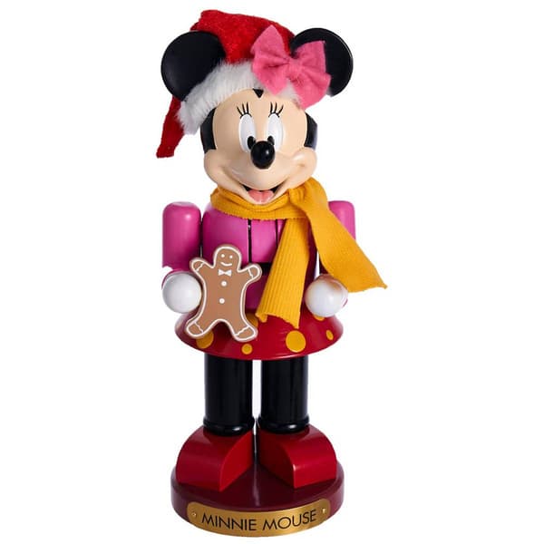 Kurt S. Adler 10in. Minnie Mouse Nutcracker - image 