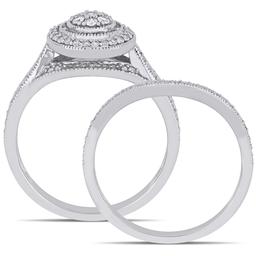 Diamond Classics™ 10kt. White Gold 2/5ctw. Diamond Bridal Set
