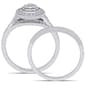 Diamond Classics™ 10kt. White Gold 2/5ctw. Diamond Bridal Set - image 3