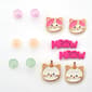 Kids Lil&#39;&#39; Ashley Mystical Pet Earring Stud Set - image 1