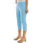 Plus Zac & Rachel Solid Millennium Pull On Cropped Pants - image 3