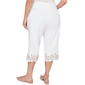 Plus Size Alfred Dunner Natural Wonder Leaf Cut Out Capris - image 2
