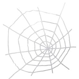 Northlight Seasonal 80in. Spooky Spider Web Halloween Decoration