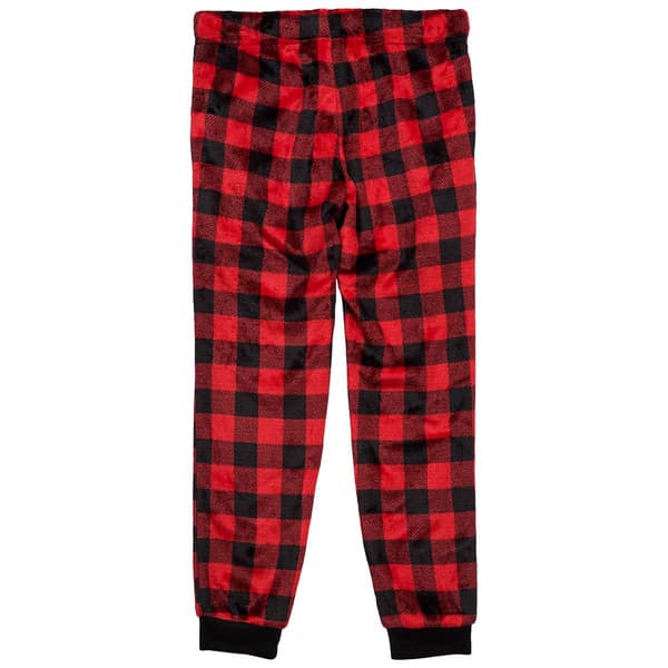 Boys (8-20) Sleep On It Plaid Pajama Pants - Red