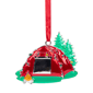 Northlight Camping Tent with Campfire Christmas Ornament - image 3