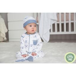 Baby Boy (Preemie-9M) Little Me Puppy Footie Pajamas