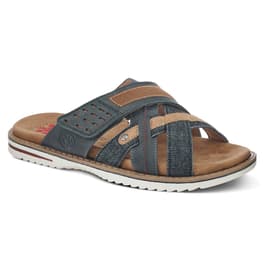 Mens Spring Step Hazman Slide Strappy Sandals