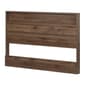 South Shore Tao Natural Walnut Full/Queen Headboard w/ Shelf - image 1