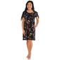 Petite MSK Short Sleeve Tie Sleeve Solid ITY Dress - image 1