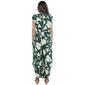 Womens Absolutely Famous Sleeveless V-Neck Floral Jumpsuit - image 2