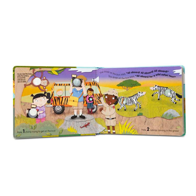 Melissa & Doug® Poke-A-Dot Wheels On The Bus Book
