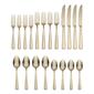 Oneida Aptitude Champagne Satin 20pc. Flatware Set - image 6