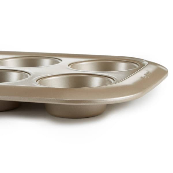 BergHOFF Leo Balance Non-stick Carbon Steel 6-cup Cupcake Pan