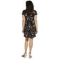 Womens MSK Short Sleeve Grommet Shift Trim Dress - image 2
