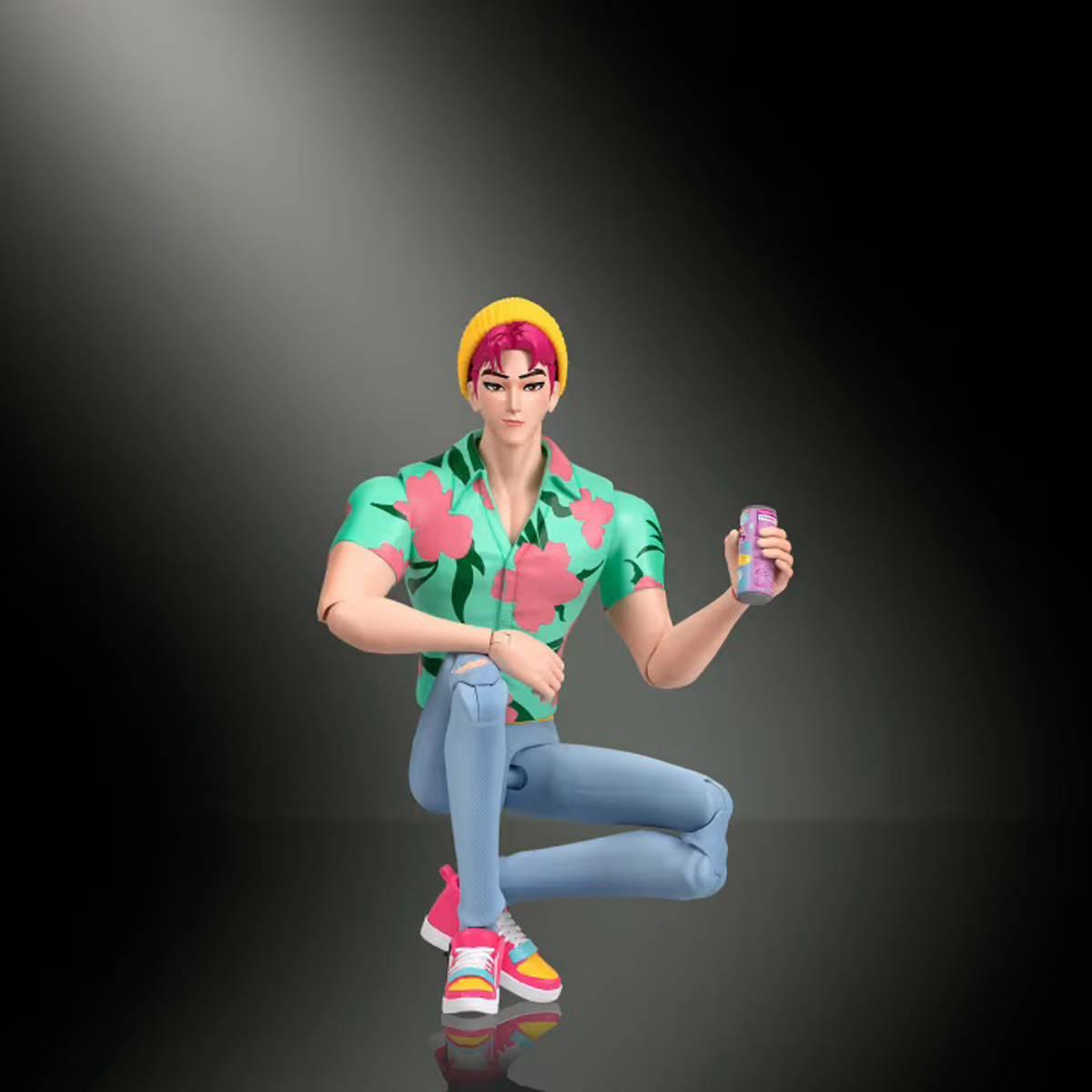 Mattel® KPOP Demon Hunters Saja Boys Abby 6.8-Inch Action Figure