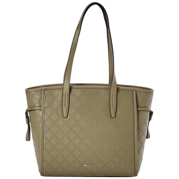 Nine West Kyler Embossed Logo Tote