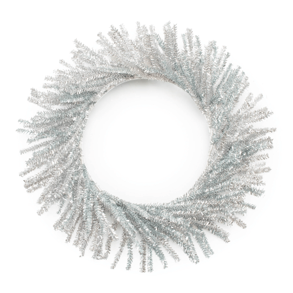 Melrose 21in. Tinsel Pine Wreath - image 