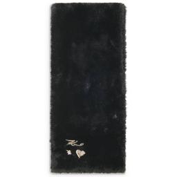 Womens Karl Lagerfeld Faux Fur Pull-Thru Scarf
