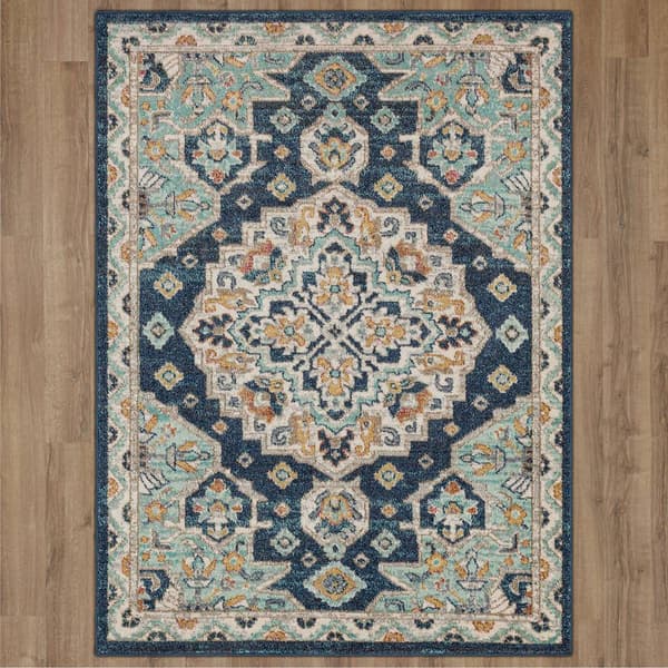 Mohawk Home Laughton Blue Large Area Rug