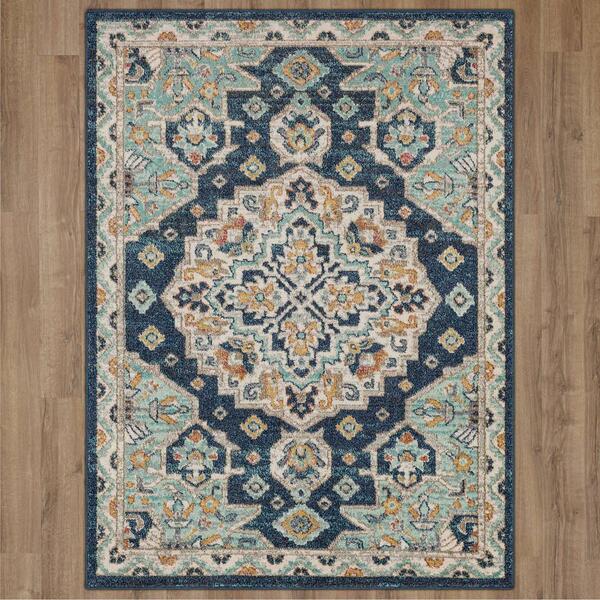 Mohawk Home Laughton Blue Large Area Rug - image 