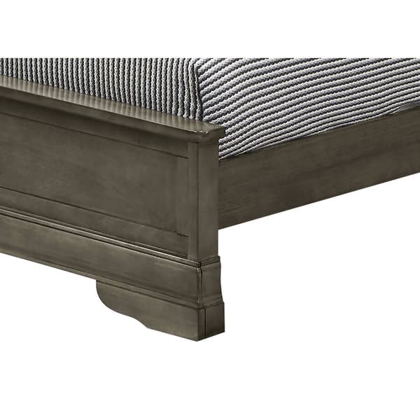Passion Furniture Louis Philippe Bed Frame - Twin