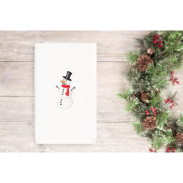 Linum Home Textiles Snowman Hand Towel