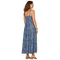Womens Democracy Sleeveless Smock Back Floral Woven Midi Dress - image 2