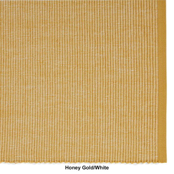 DII® Design Imports 2-Tone Ribbed Placemats - Set of 6