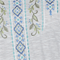 Womens Alfred Dunner Provence 3/4 Sleeve Embroidered Blouse - image 6