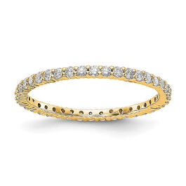 Endless Affection&#40;tm&#41; 14kt. Yellow Gold Prong Eternity Band
