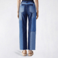 Juniors Gogo Two Tone Barrel Jeans - image 2