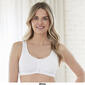 Womens Bestform Cotton Front Close Wire-Free Sports Bra 5006014 - image 8