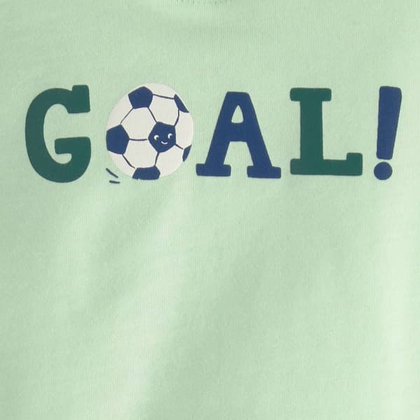 Baby Boy (3-24M) Carter''s Goal/Soccer Ss Bodysuit Short Set