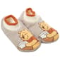 Womens Fuzzy Babba Single Cuffer Winnie The Pooh Slipper Socks - image 1