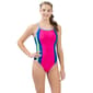 Womens Dolfin&#40;R&#41; Uglies Colorblock V-Back One Piece Swimsuit - image 1