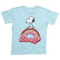 Girls &#40;7-16&#41; Peanuts&#40;tm&#41; Snoopy Rainbow Confetti Bubble Tee - image 1