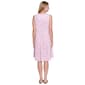 Womens Multiples Sleeveless Watercolor Dot Shift Dress - image 2