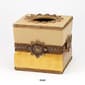 Avanti Braided Medallion Tissue Box Cover - image 2
