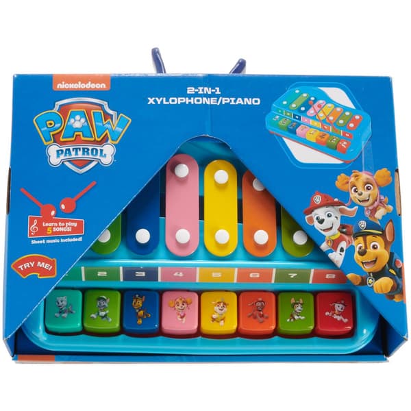 Nickelodeon Paw Patrol 2-in-1 Xylophone/Piano - image 
