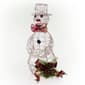 Alpine LED Gold Wire Snowman Christmas Decor - image 1