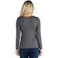 Womens 24/7 Comfort Apparel Long Sleeve Solid Relaxed Fit Tee - image 2