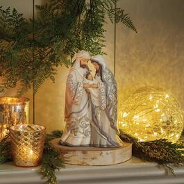 Jim Shore Heartwood Creek Woodland Holy Family Christmas Figurine